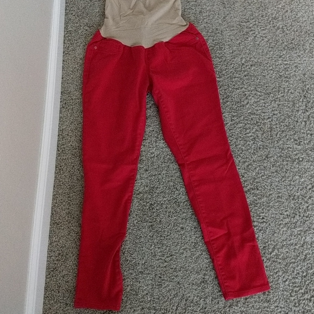 Motherhood Maternity Secret Belly Fit Ankle Jeans